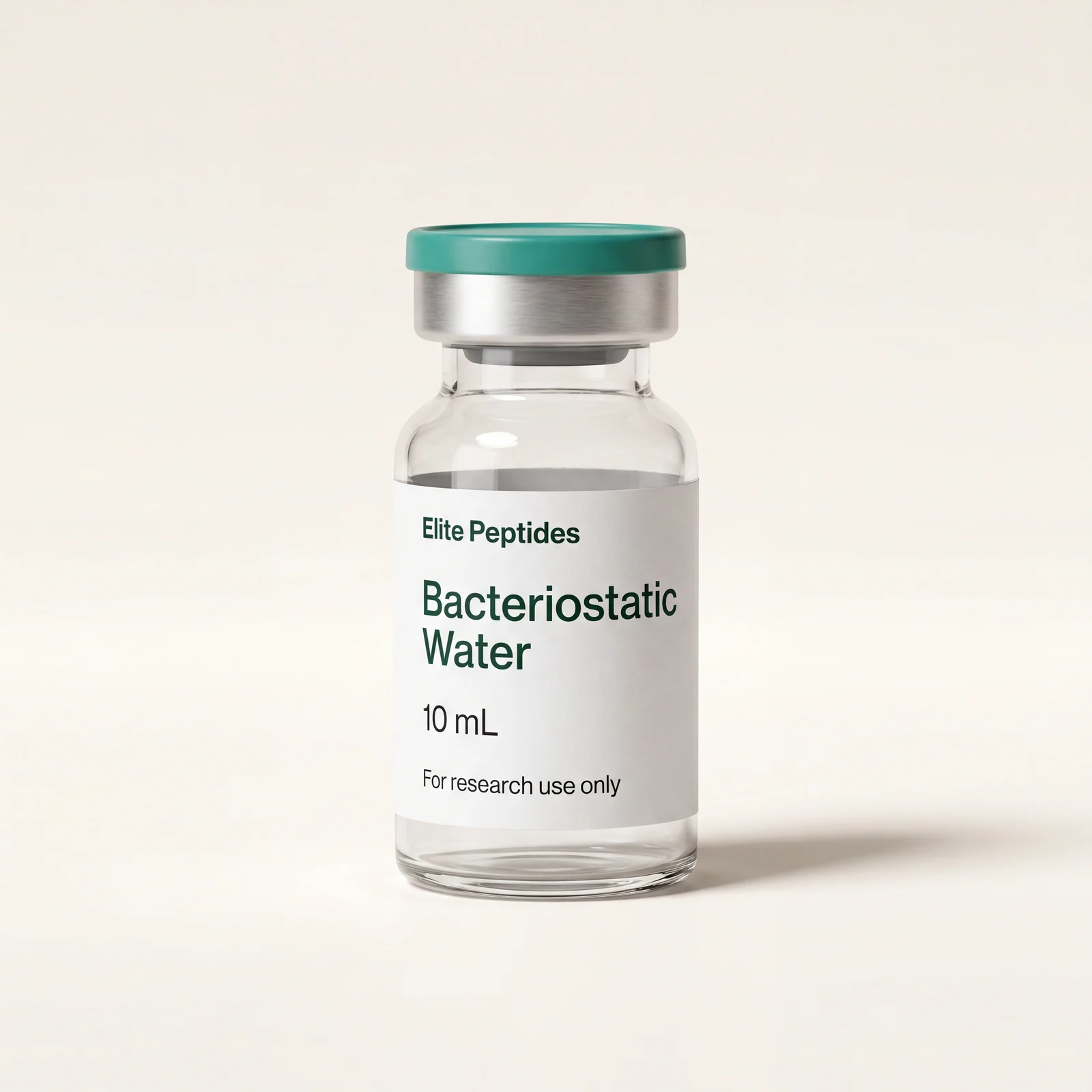 Bacteriostatic water vials — the standard reconstitution diluent for lyophilised research peptides, dispatched AU-domestic, COA-backed catalogue