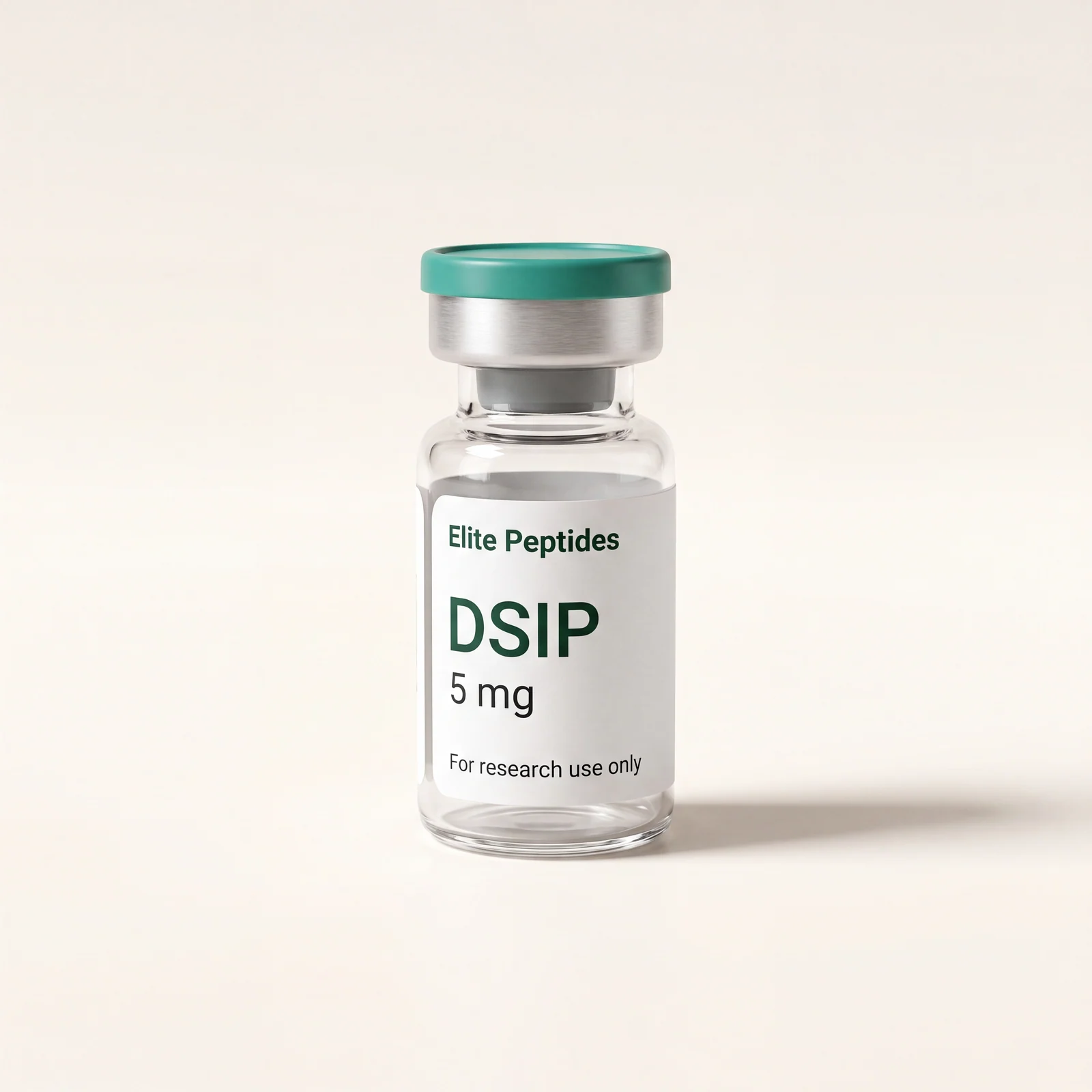 DSIP research peptide vial — 5–10mg, COA on file
