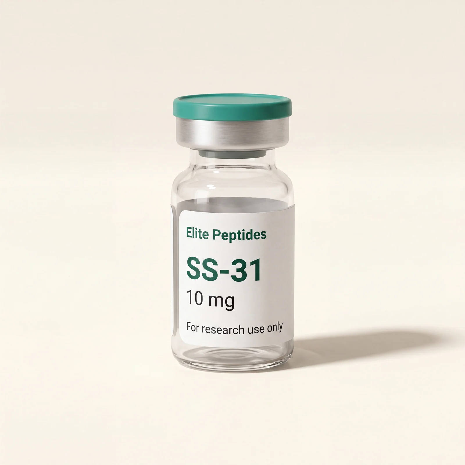 A research peptide vial next to its Janoshik HPLC certificate of analysis — independently verified purity, COA on file